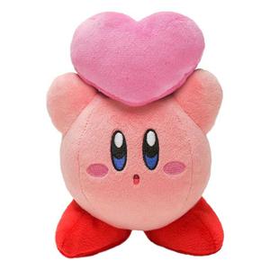 exgmer-3594-peluche-avec-coeur-together-plus-kirby-rose-16-cm