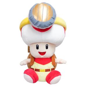 tgpelctt18-peluche-together-plus-captain-toad-blanc-rouge-marron-18-cm