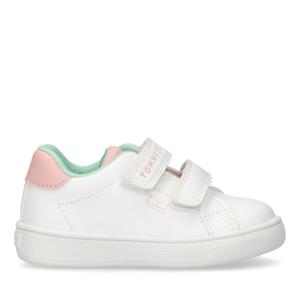 t1a9-33727-1355x134-baskets-bebe-fille-tommy-hilfiger-velcro-white-pink