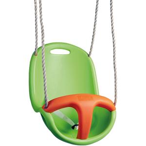 a2200999-balancoire-siege-bebe-portique-trigano-jardin-vert-orange-blanc-34x38x49-cm
