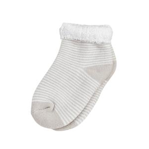 807-5009-chaussettes-maille-bouclette-bebe-trois-kilos-sept-x3-taupe-0-3-mois