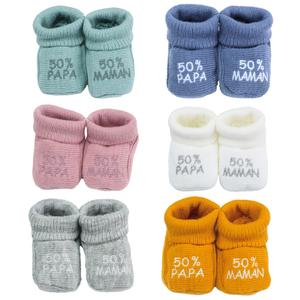 8075084-chaussons-bebe-trois-kilos-sept-50-papa-50-maman-x6-multicolore-tu