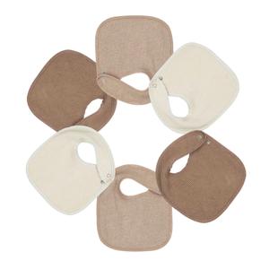 808-5416-bavoir-trois-kilos-sept-nid-d-abeille-x6-beige-tu