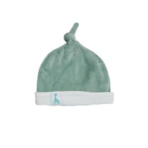 850-5035-bonnet-en-velours-bebe-trois-kilos-sept-sophie-la-girafe-olive-0-1-mois