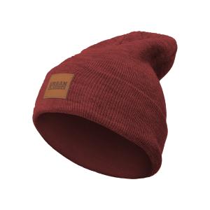 uck626-03309-bonnets-enfant-urban-classics-logopatch-x2-gris-fonce-bordeaux