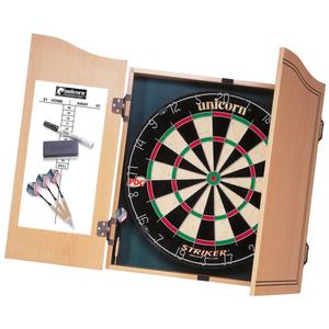 udb46136-cible-avec-2-jeux-de-flechettes-unicorn-striker-home-dart-center-black-tu