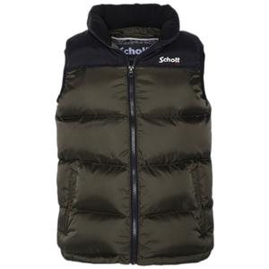 utahvb-kaki-doudoune-sans-manches-enfant-schott-kaki