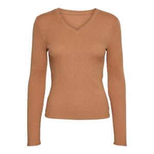 10302329-4401027-pull-col-v-fille-vero-moda-henna-sunburn
