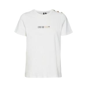 10303940-4421976-t-shirt-fille-vero-moda-gita-cloud-dancer-black-text