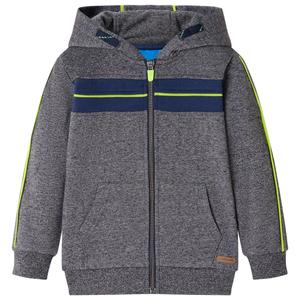 13276-sweatshirt-a-capuche-zippe-enfant-vidaxl-grey