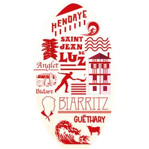 a2301271-jeux-de-plage-skimboard-en-bois-wdk-partner-basque-x6-rouge-blanc-89-cm