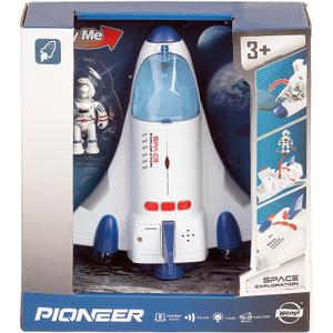 a2402195-jeux-d-imagination-fusee-spatiale-son-et-lumiere-wdk-partner-blanc-bleu-24x9x22-cm