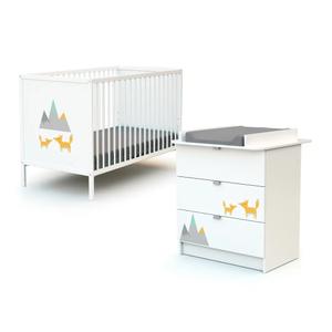 18058202-06-lit-et-commode-a-langer-renard-bebe-webaby-blanc-tu
