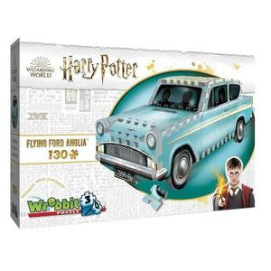 609667-puzzle-de-130-pieces-wrebbit-3d-harry-potter-voiture-weasley-vert-tu